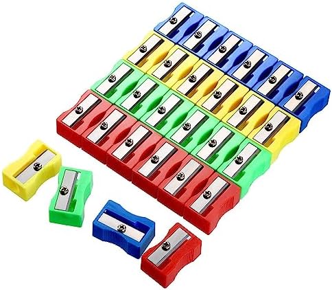 DANRONG Pencil Sharpeners, Manual Pencil Sharpener, Dual