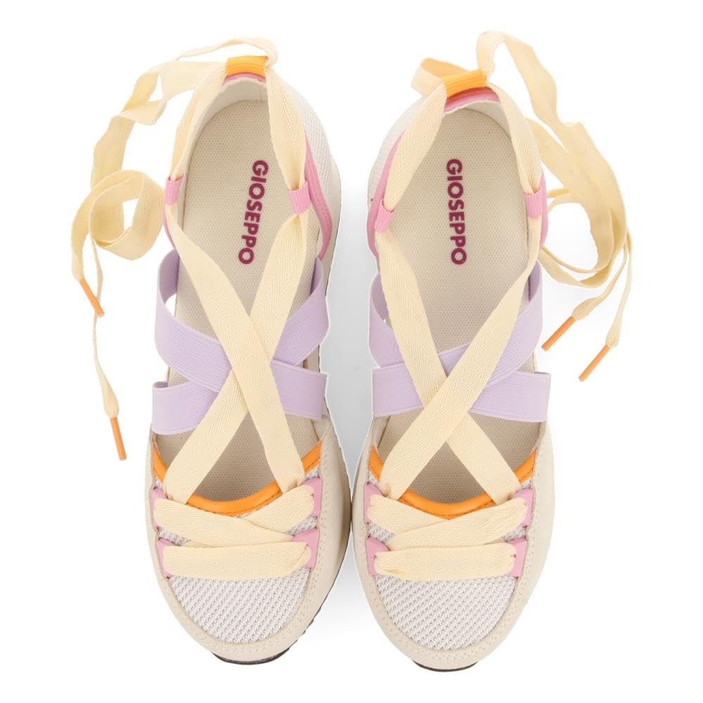 Sneakers Aperte Bianchi con Zeppa per Donna SAMOBOR