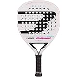 BULLPADEL Padel Racket Elite Women 2025 Miami Gemma Triay | Limited Edition Padel Racket Women | Xtendcarbon 3K & Multieva Core | Hybrid Shape for Power & Control | Miami Design with Premier Logo