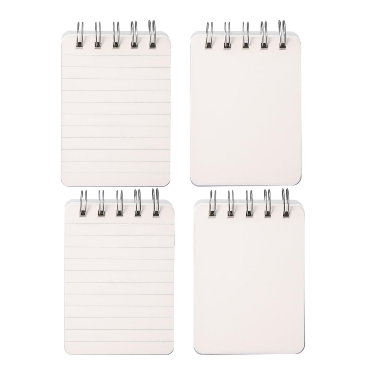 Operitacx 5 Ensembles Mini Bloc Notes Spirale Portable De Cahiers De Poche Lignés Vides Pour Plans Et Mémos Pour Étudiants Et Usage 4 Pièces * 5