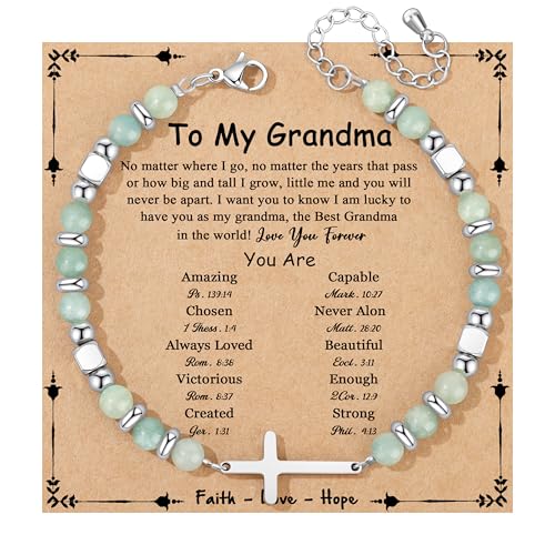 JoycuFF Gifts for Grandma Religious Christian Cross...