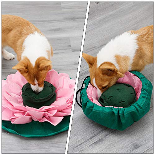 VILLCASE Tapete de Snuffle para Cães Jogo de Alimentação Interativo para O Tédio Incentiva Habilidad