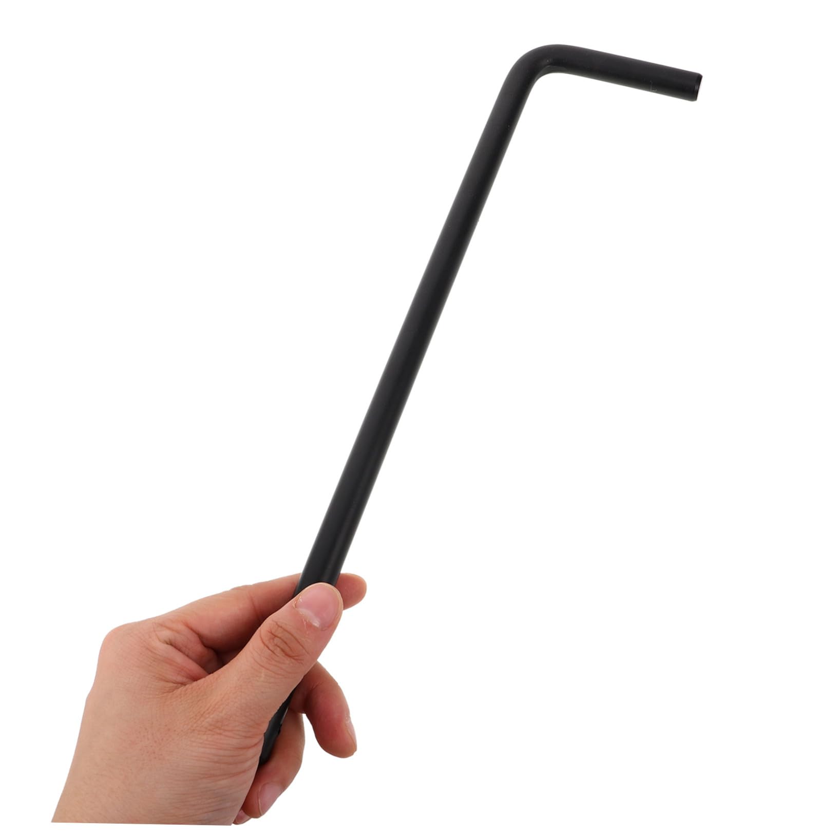 Pestillo de Puerta Metálico de 12 Pulgadas, Negro, 2 Piezas