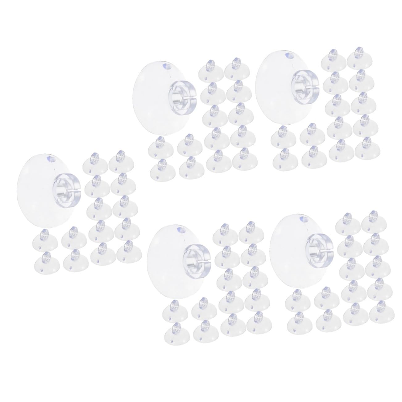 Alipis 1000stücke Saugnapf Licht Clips Für Und Außendekoration Praktische Und Einfache Für Weihnachtslichter Kabel Und Für Oberflächen