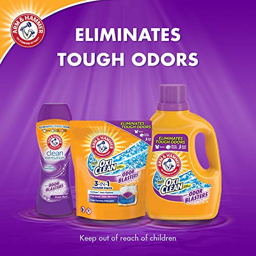 Image of Arm & Hammer Plus Oxiclean Odor Blasters Fresh Burst, Liquid Laundry Detergent, 224 Fl Oz - Pack of 2