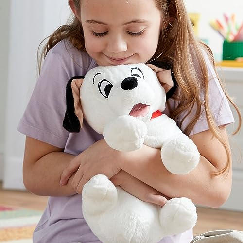 Disney Store Offizieller Lucky Mittelgroßes Kuscheltier, 101 Dalmatiner, 36 cm, Plüschfigur mit Gestickten Details, Geeignet ab Geburt