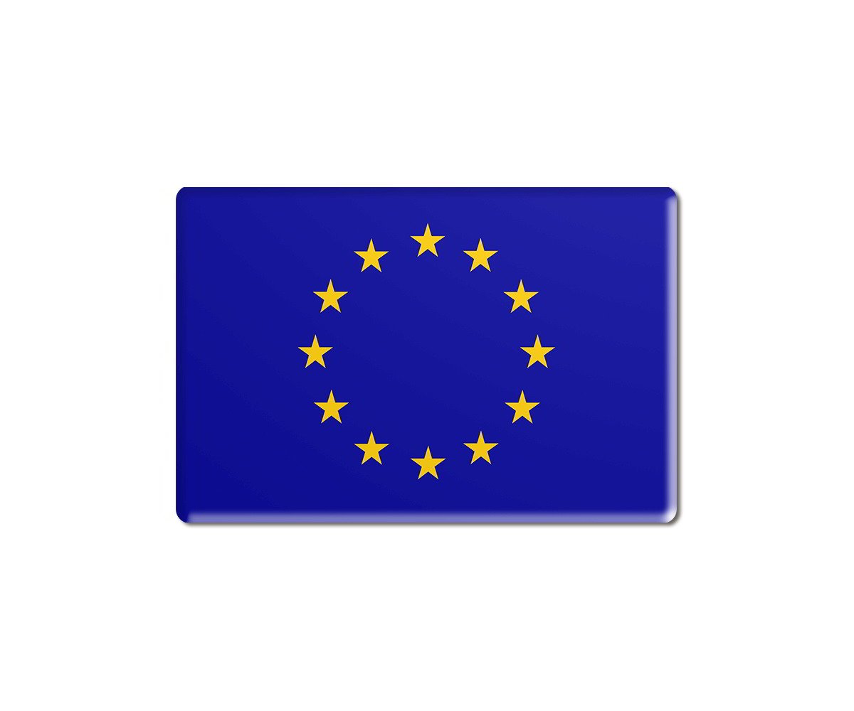 AG DesignA F 9410 3D Sticker Flag Europe 9 x 5 cm