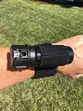 Pepper Spray Wristband - Walking, Jogging, Hiking - Includes Two Elastic Holders (Small 1/2 oz - 3/4 oz. and Large 1.5 oz. - 4 oz.) - Wristband Only