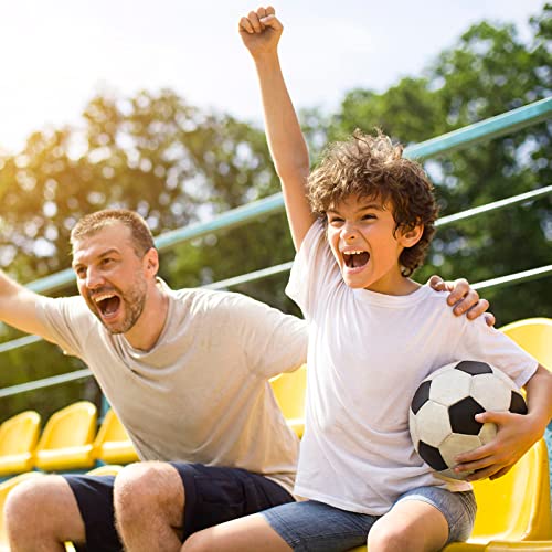 Deekin Soccer Ball Size 2 Size 3 Kids Soft Soccer Ball With Pump Sports Soccer Toys For Youth Younger Toddler Outdoor Indoor Boys Girls Training Practice Game, 2 Pcs (Black, White) #TOP6