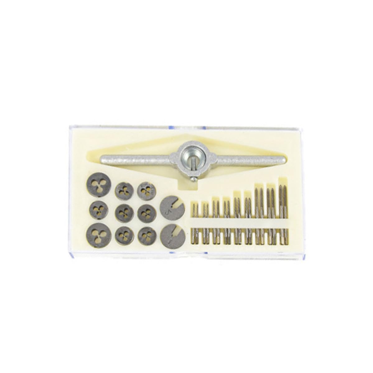 Juego de Machos y Terrajas Métricos con Llave 31 Piezas Hss