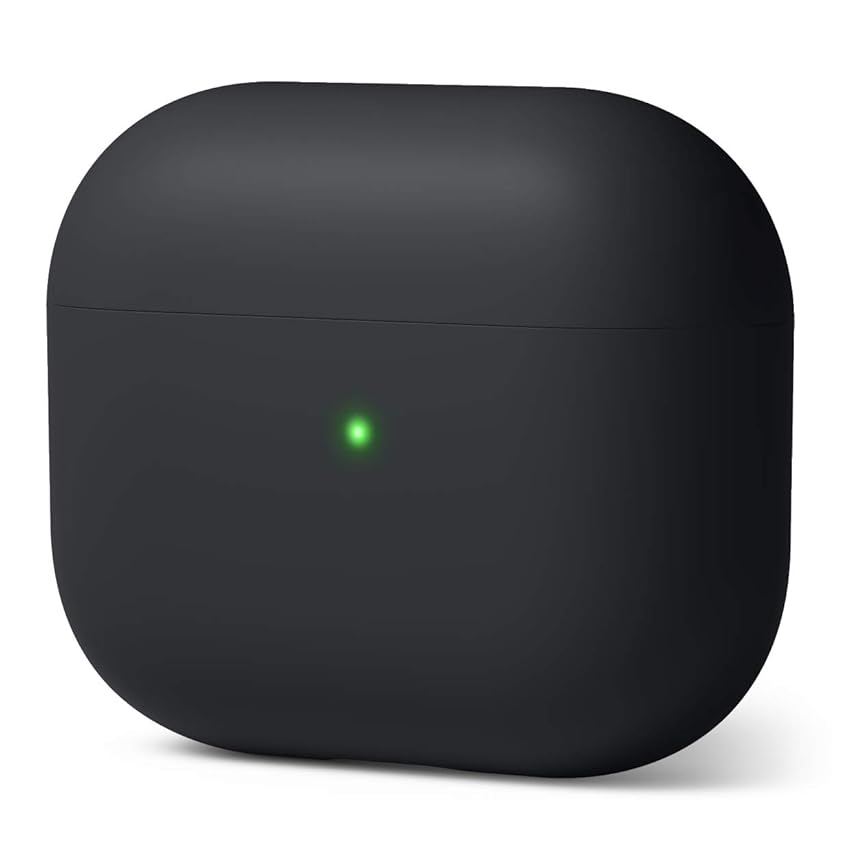 Immagine del prodotto elago Custodia Liquid Hybrid Compatibile con AirPods 3 Cover, Protezione con Struttura a Triplo Strato (Nero)