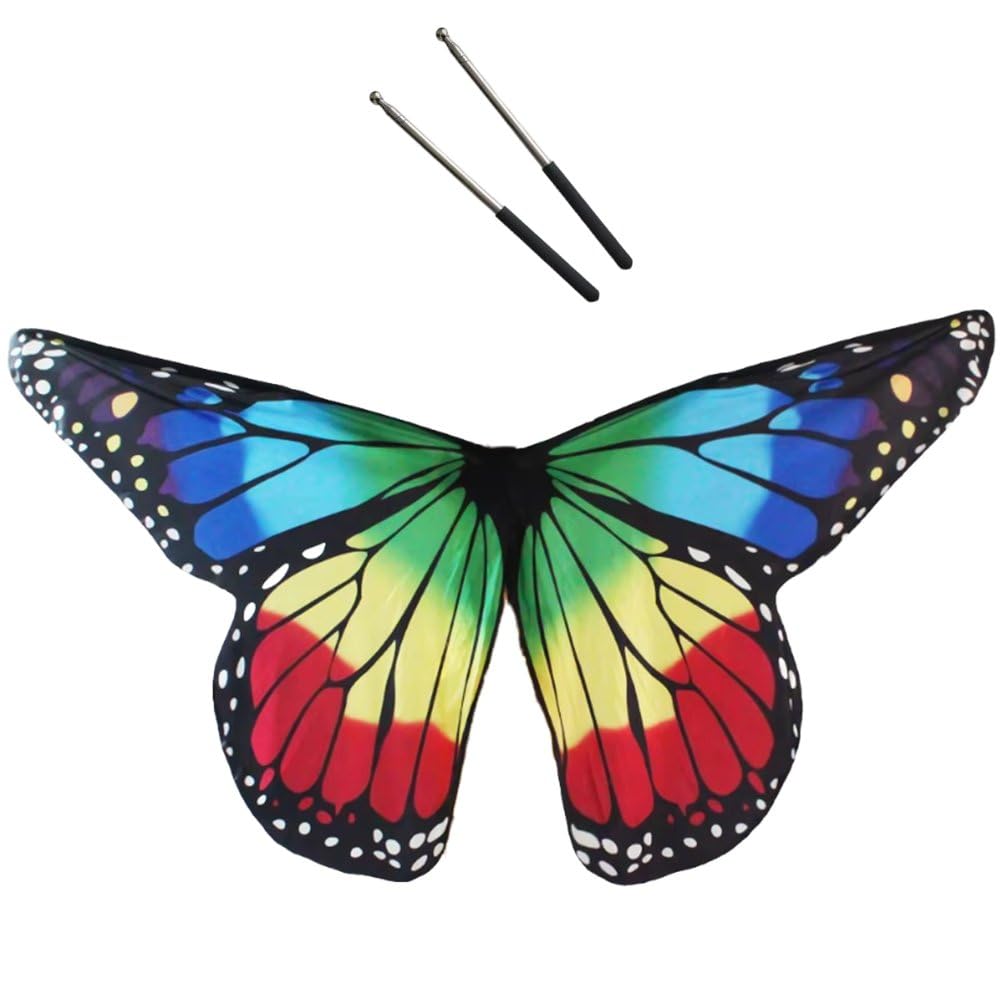Ailes de papillon féeriques pour illuminer vos soirées d'Halloween et spectacles de Noël
