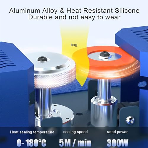 Scelleuse à bande continue en acier inoxydable 300W de haute précision - 6