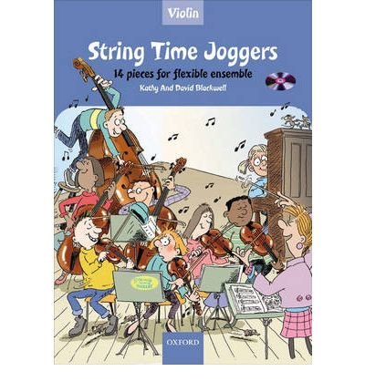 [(String Time Joggers Violin Book: 14 Pieces for Flexible Ensemble)] [Author: Kathy Blackwell] published on (November, 2007)      Sheet music