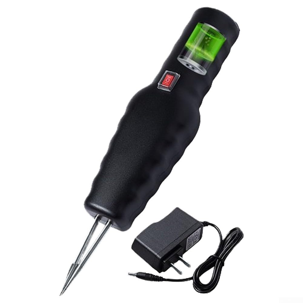 Zuverlässiges Federzupfwerkzeug Handheld Elektrische Geflügelzupfmaschine (Schwarz Kabellos)
