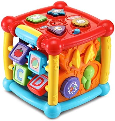 VTech Busy Learners Activity Cube (Retail Packaging - English Version), Red — view 2