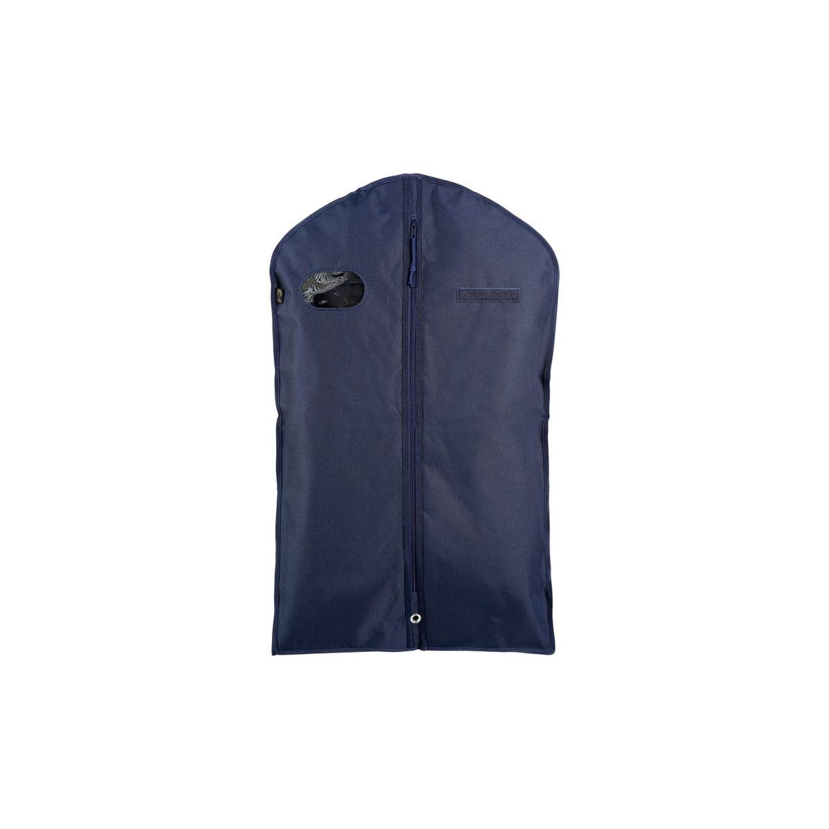 Housse pour vêtements bleu marine Ares en tissu haut de gamme