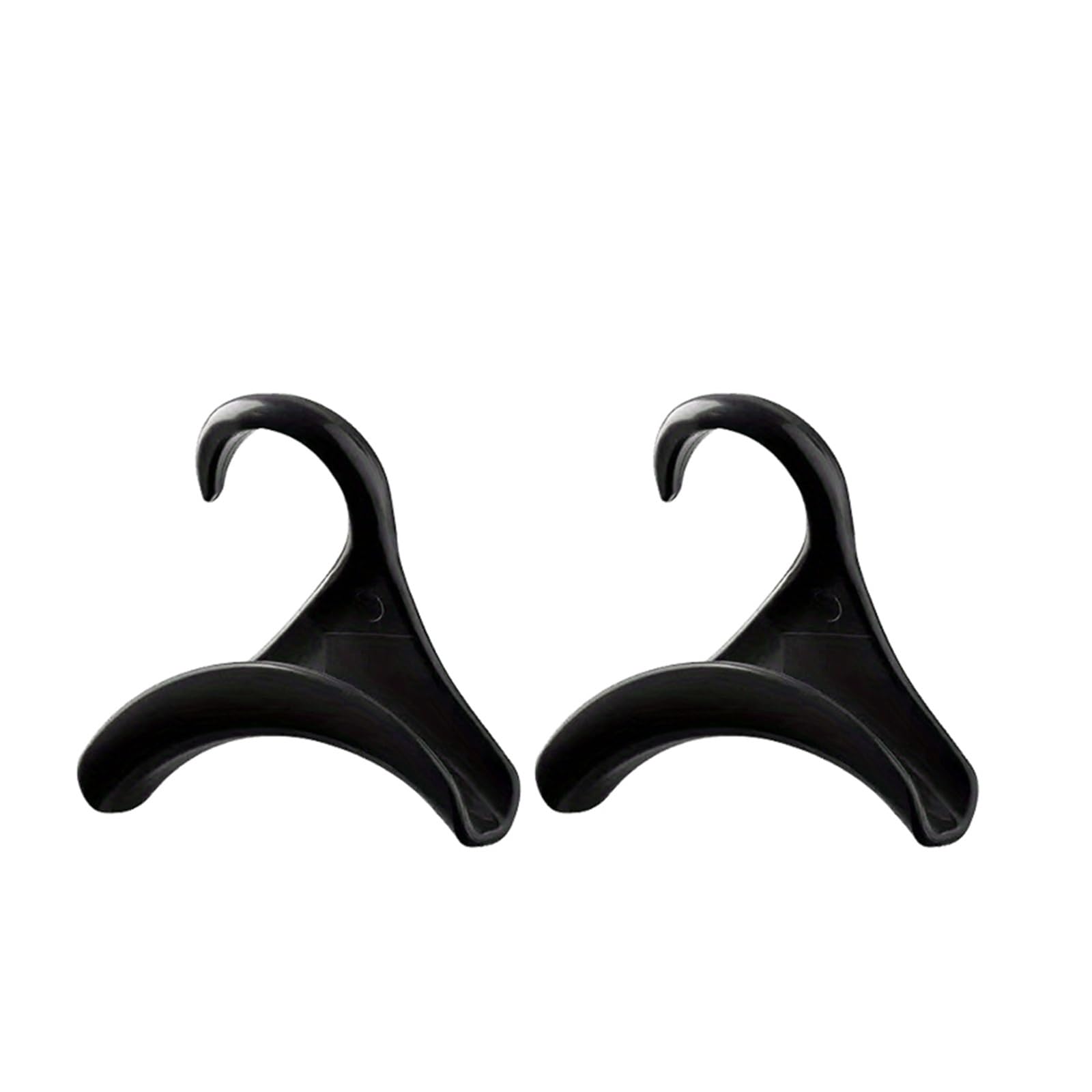 HRXEXSBAM 2PCS Multi-Purpose Bag Hooks, Wardrobe Arch Handbag Storage Hanger Organizer(Black)