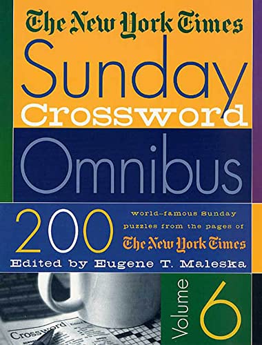 Image of The New York Times Sunday Crossword Omnibus- vol 6