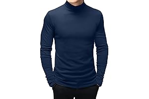 Mens Mock Turtleneck Shirts: Elevate Your Style with Timeless Sophistication