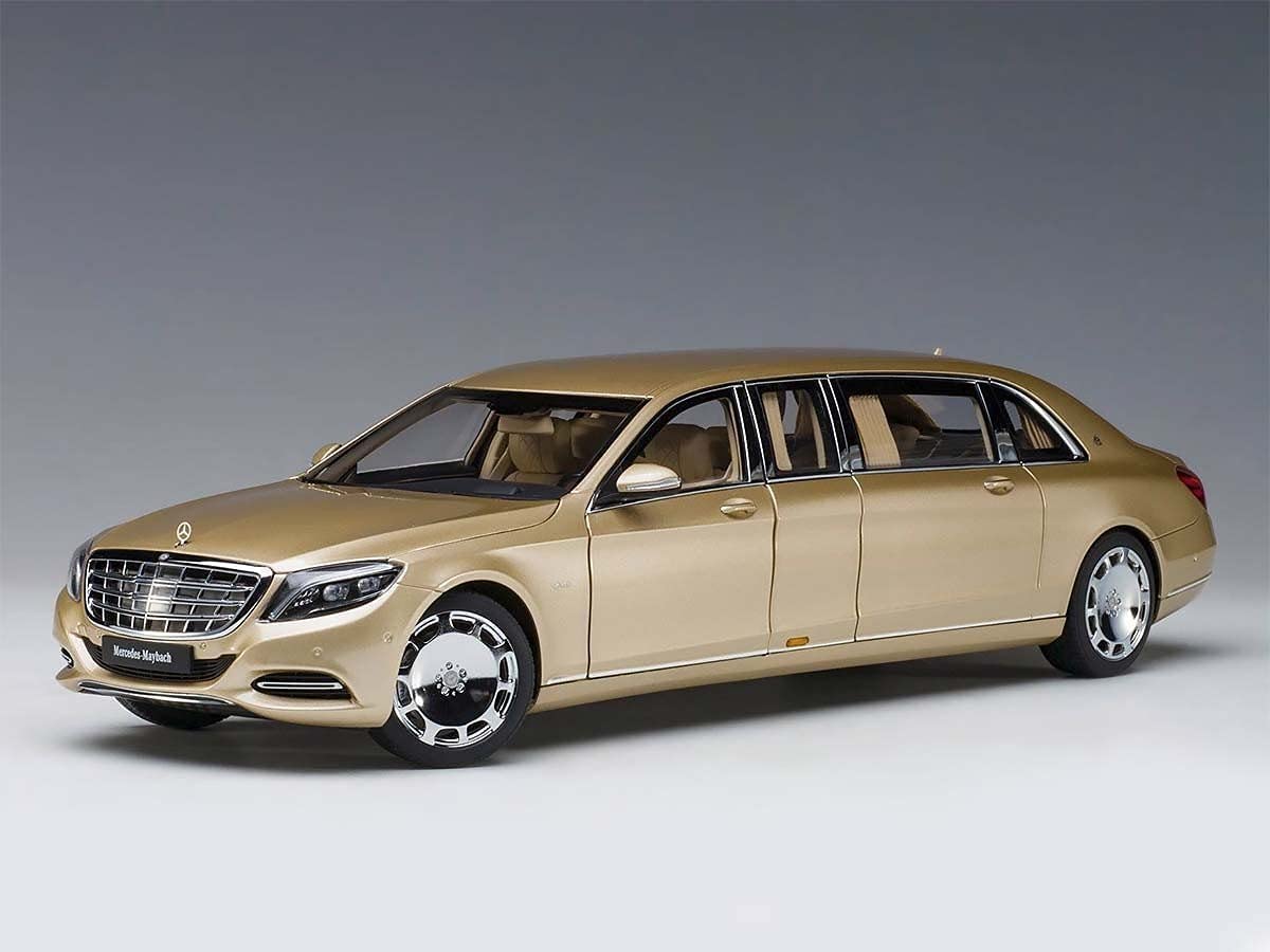 LADILA Pullman Pull Back Sedan with 6 Openable Doors & Headlights (Mercedes S-600) (B0B51JR93C) Amazon Price History, Amazon Price Tracker