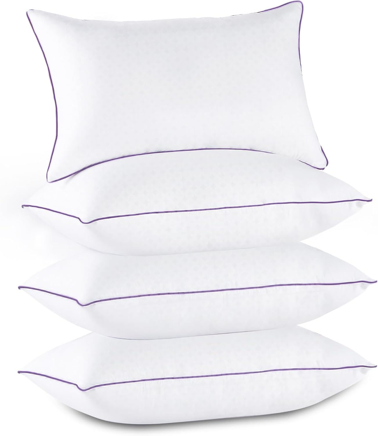 JOLLYVOGUE Pillows Queen Size Set of 4