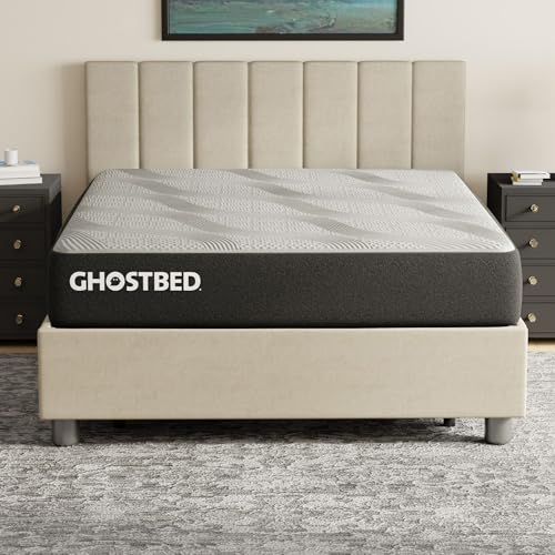 GhostBed Ultimate 11 Inch Mattress - Memory Foam Full Mattress, Firm Feel with Breathable,...
