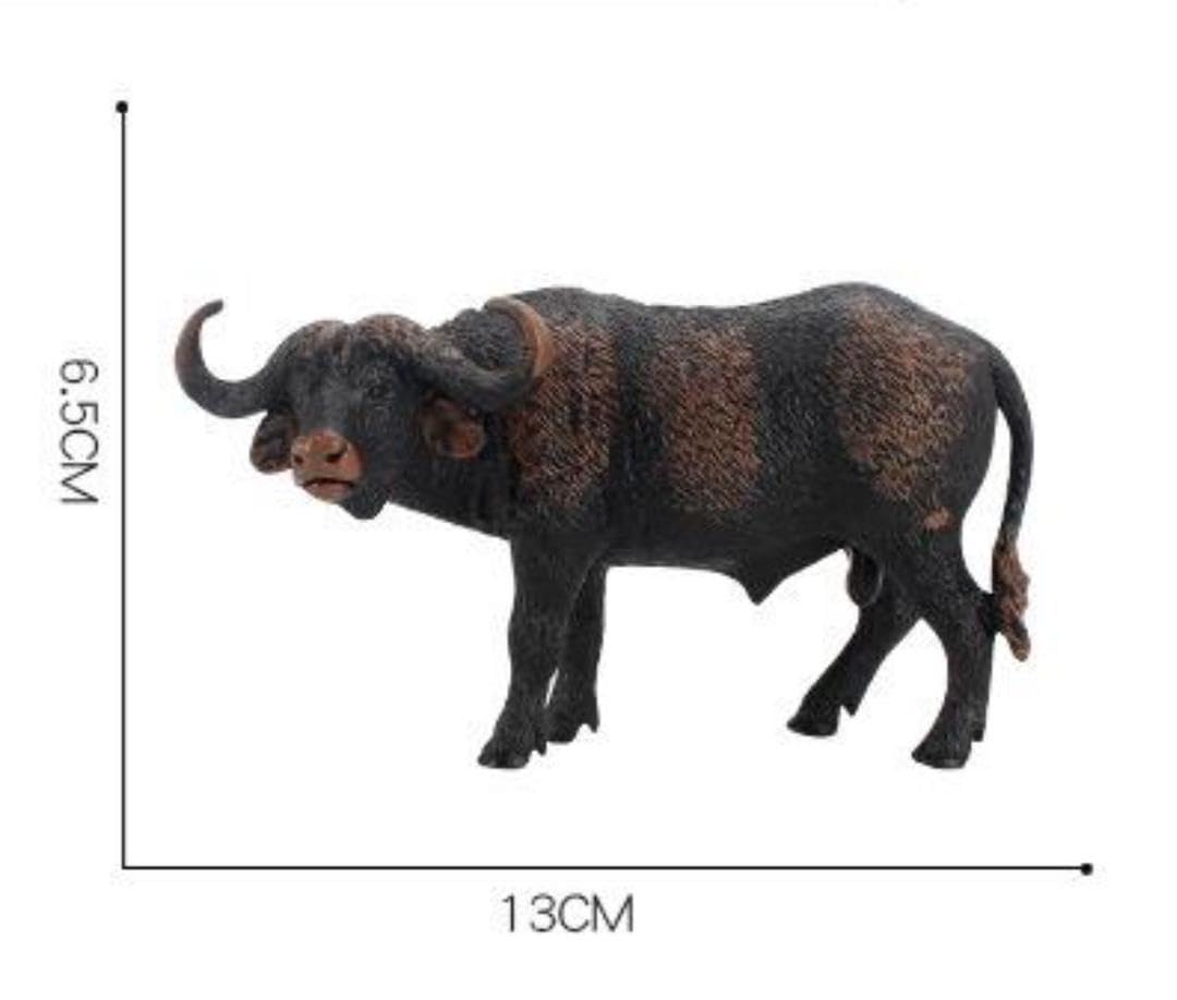 Amazon.co.jp: ? ? 水牛 フィギュア リアル 動物 観賞用 ウシ アフリカ