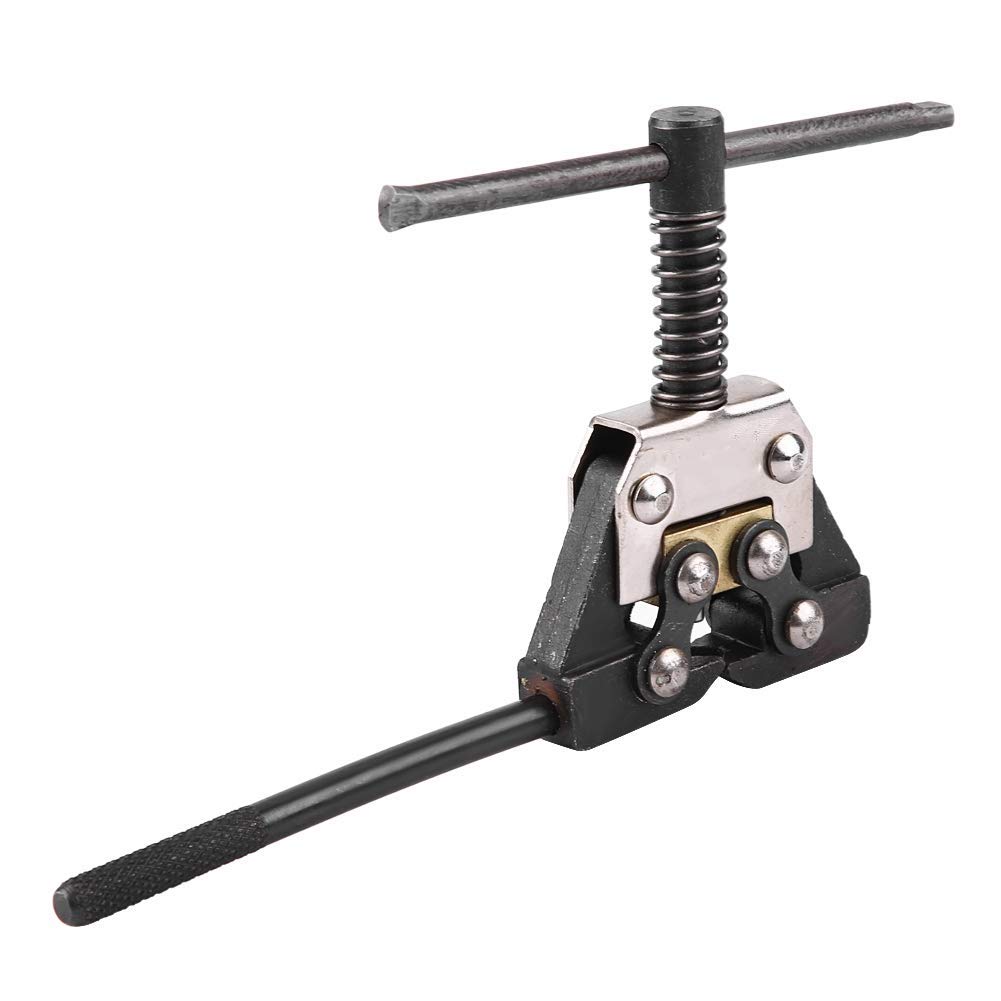 Rompecadenas kit herramientas reparación para motocicleta bicicleta ATV cadena remache remoción rompedor remachador divisor cortador eslabón