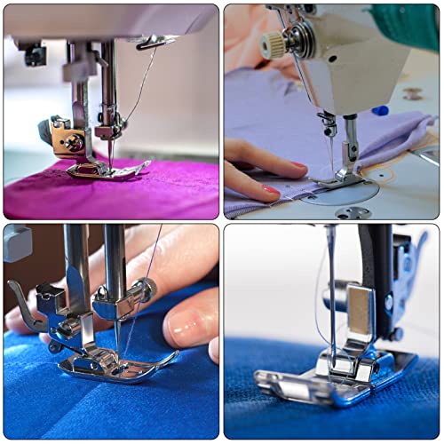 Universal 15 Piece Sewing Machine Presser Walking Feet Kit - OEM Suitable for Babylock Janome Brother New Home Singer Kenmore Simplicity Toyota Necchi by VOBRAMY - Image 6