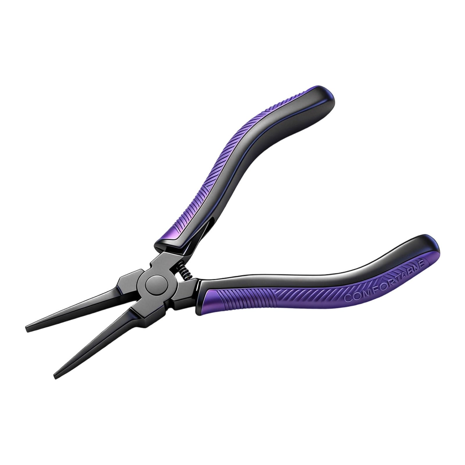 Laikoutd Hardness Flat Nose Plier 3D Printing Removal Pliers Ergonomic Grip For Safe And Efficient Model Detailing Mixture Steel Pliers