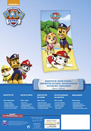 Herding PAW PATROL Telo Doccia, 150 x 75 cm