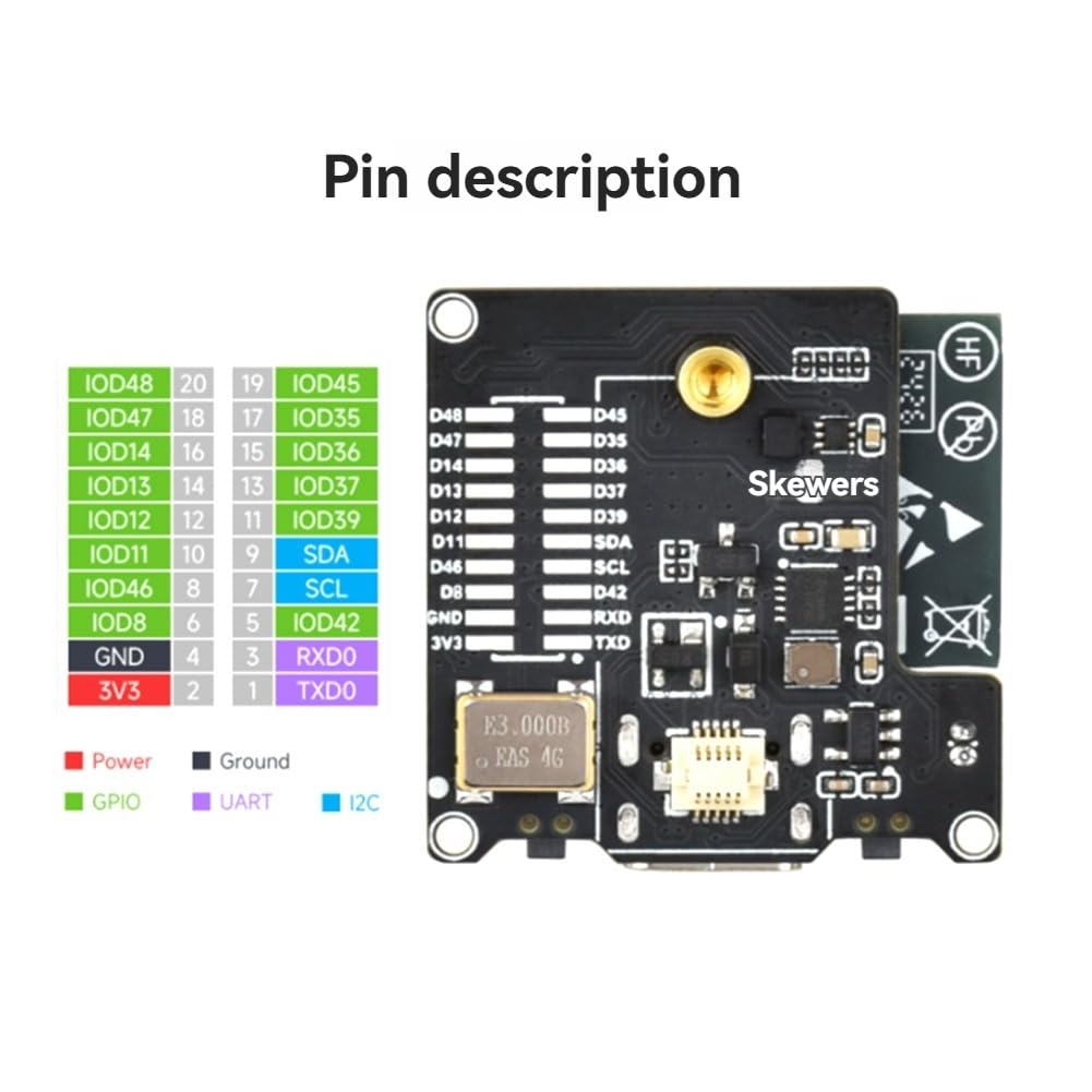 WiFi Infrarrojos Módulo de Imagen Térmica Serial WiFi RGB Junta de Desarrollo 80x62 Píxeles de Infrarrojos Matriz B