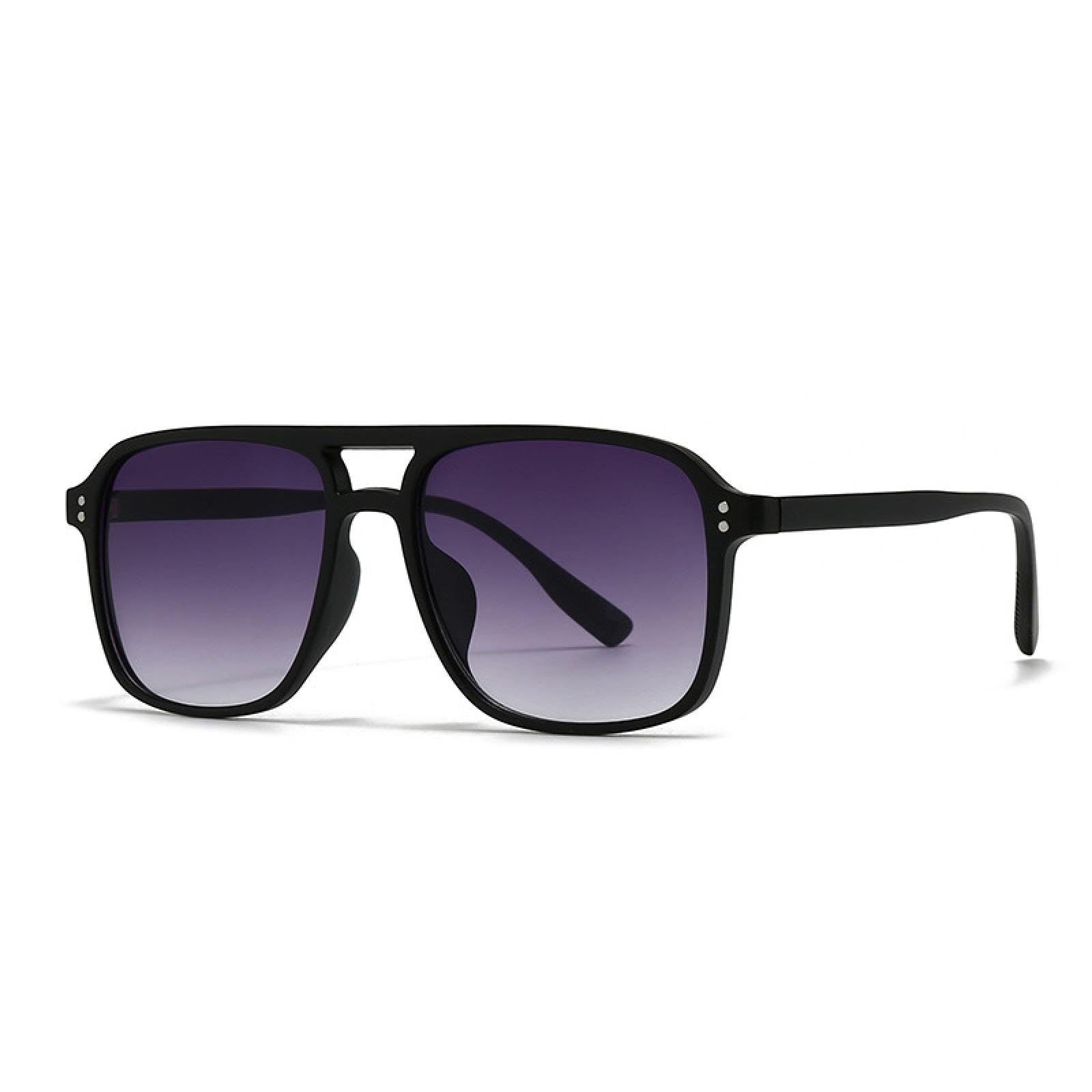 Lunettes de soleil rétro double pont pour protéger vos yeux du soleil - 6
