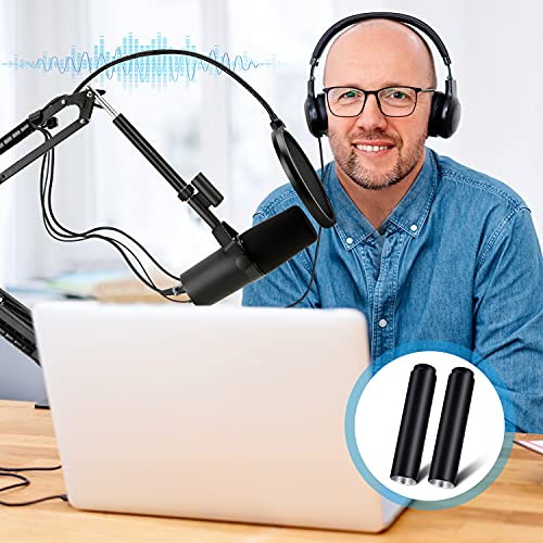 Youshares Mic Stand Extension, 5/8" Female To 5/8" Male Microphone Extension Tube For Desk Stands(3.15 In) 2Pcs #TOP4
