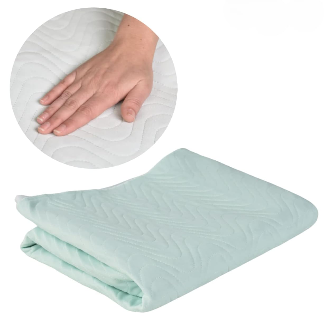 EMPAPADORES Lavables Pack 3 (Tres) Cama de 90cm - Muy Alta ABSORCIÓN * Medidas 90 x 85 cm + alas Laterales * Más de 200 Lavados. Producto Profesional Utilizado en Residencias.