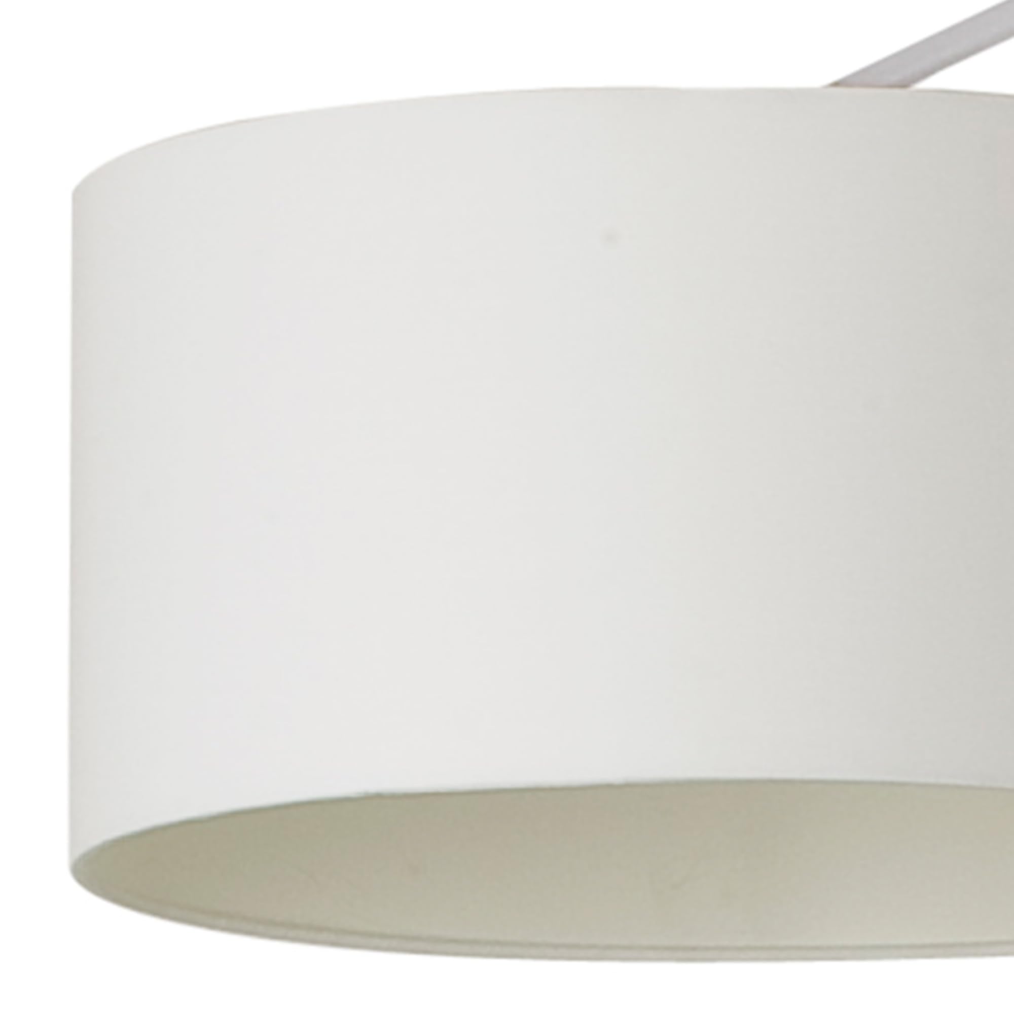 Faro Barcelona 68462 - PAPUA Lámpara de pie blanco