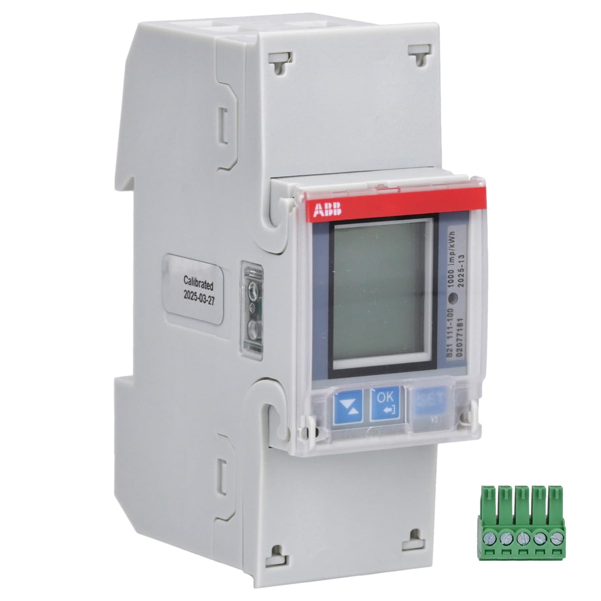 ABB Zenitech ABB832111GSB 832111 Compteur, Gris