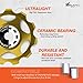 IMPALAPRO Bike Set of 2 Ceramic Jockey Wheels 13T - Derailleur Pulley - Jockey Wheels 11 Speed - Pulley Sram - Compatible with Shimano Jockey Wheels (Gold)