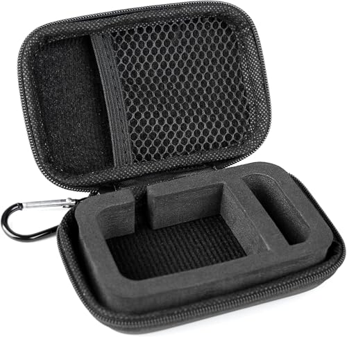 KZ ZS10 Pro IEM Case for in Ear Monitor CCZ ZC02 PRO Earbuds Case with Carabiner EVA Travel Storage Bag for CCA CRA Shure SE215 Moondrop Chu CCZ Melody KBEAR KS1 TANGZU iems Cable Ear Tips