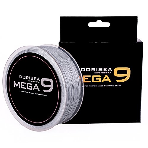 Dorisea Superperformance MEGA9-9 Stränge, geflochtene Angelschnur Cover
