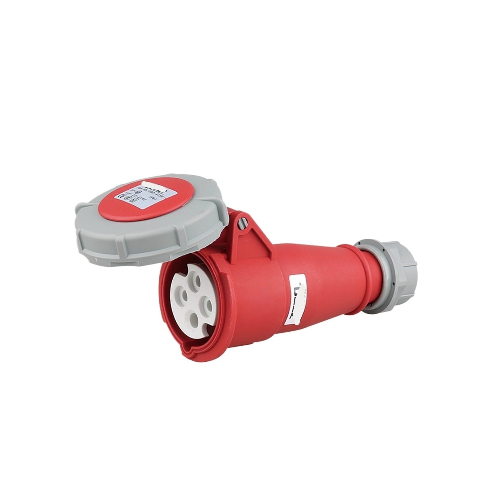 MUYTQAERG Outdoor dustproof and Waterproof Industrial and Socket 3-core 4-core 5-core 16A/32A IP67(4 core 16A connector)