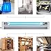 U/V Ozone Lamp U/V/C Light Bulb Quartz Lamp Household 6W Timer 5/15/30 Minutes Control for Closet, Kitchen, Bathroom, loft, Basement