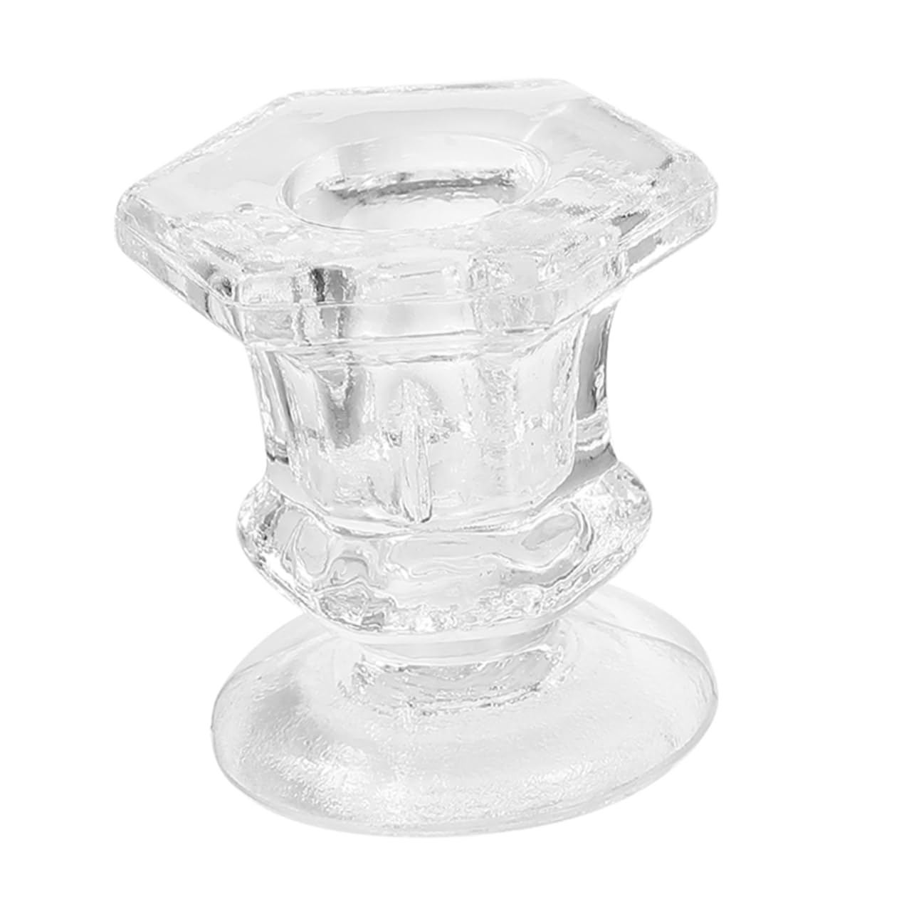 Cabilock Candle Holders Crystlal Candle Votives Crystals Decor Creative Candle Holder Decor for Table Desktop Candleholder Table Top Decor Christmas Ornament Wedding Candle Jar Glass Unique