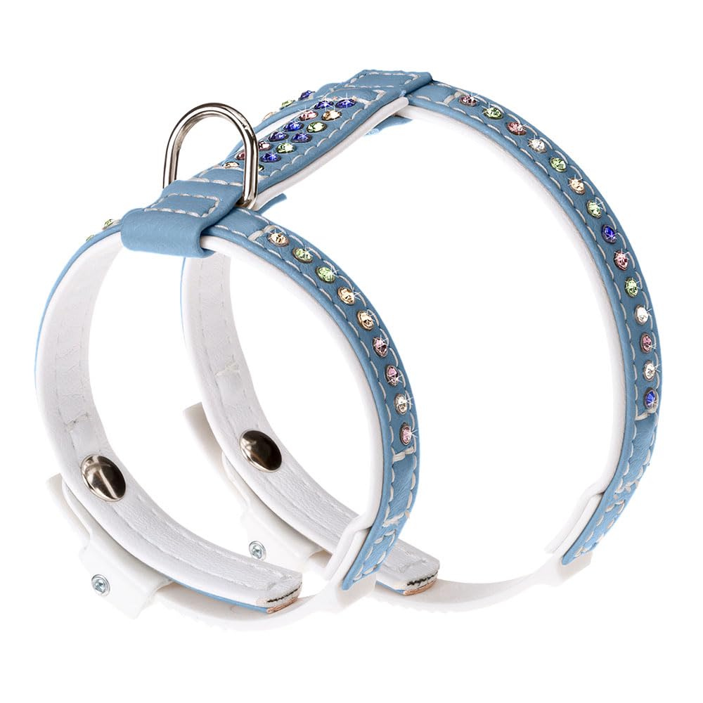 Ferplast Lux P S Dog Harness A: 24/28 cm - B: 32/39 cm Blue
