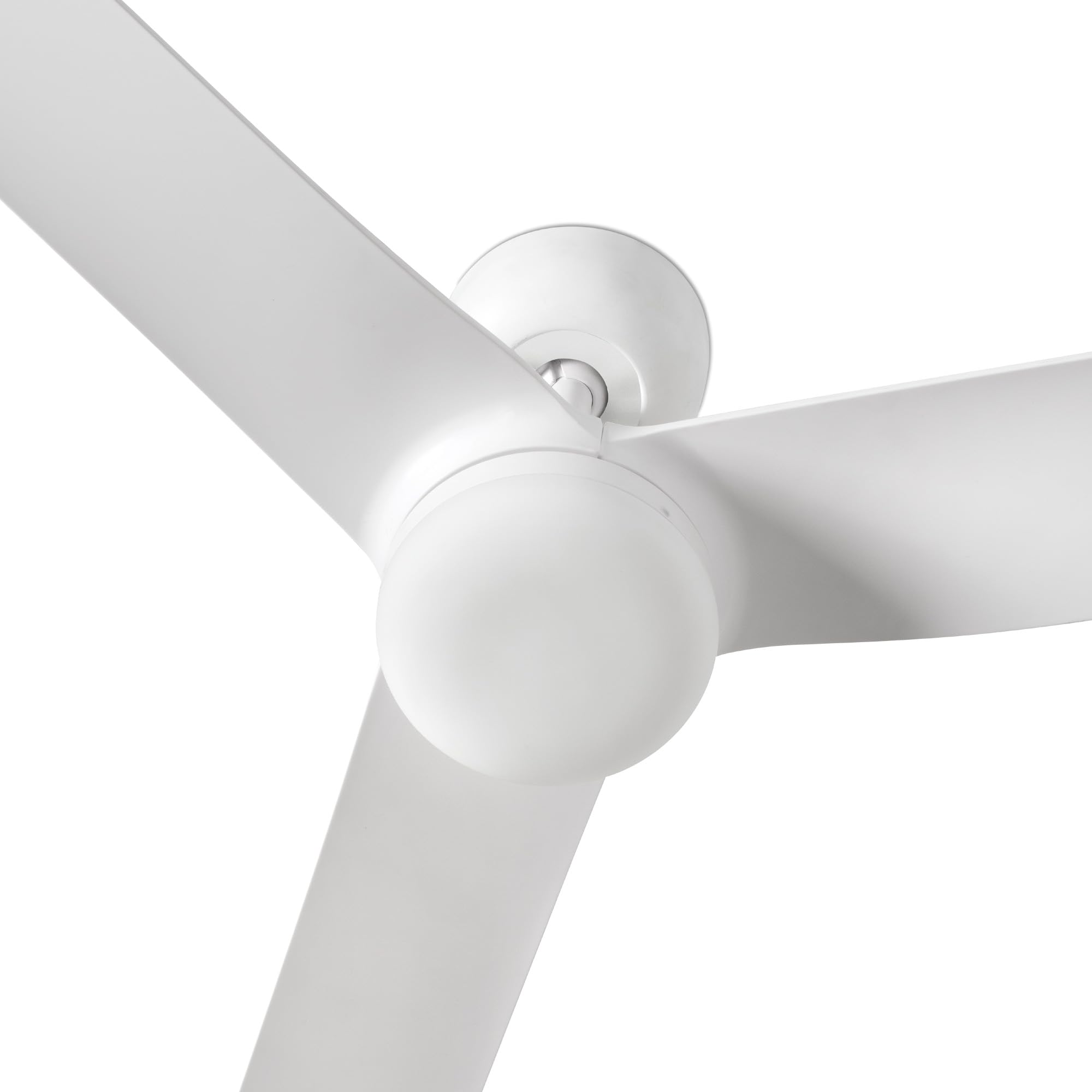 33814-20 PUNT LED Ventilatore da soffitto bianco con motore DC, Faro Barcelona