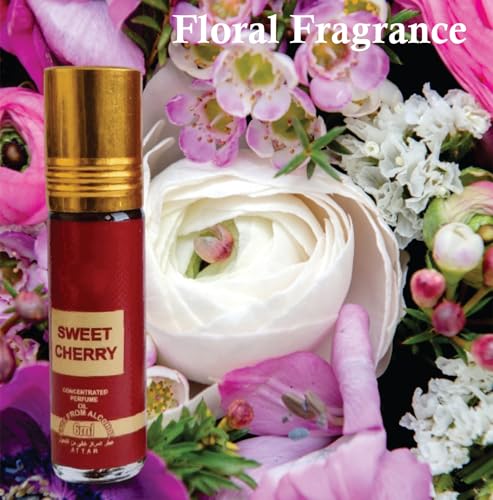 Sapphire’s Choice Sweet Cherry Perfume Oil| Cherry Perfume oil for Women 6ml | Rose, Cedar and Floral Fragrance | Women Parfum Oil Made in Uae - Image 5