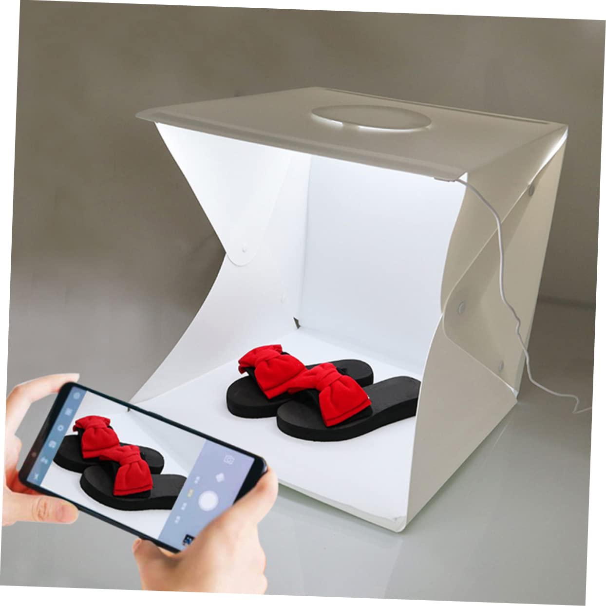 Petit Caisson Photo Lumineux pour Présentation De Produits Caisson Lumineux pour Toile De Fond De Photographie