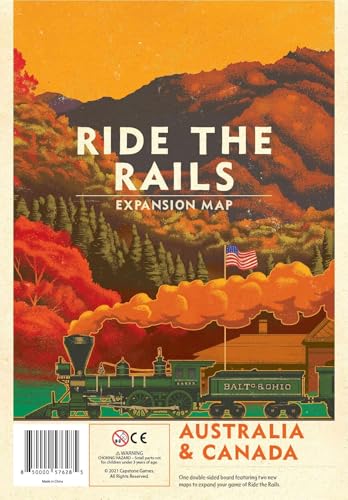 Capstone Games: Ride The Rails: Australia & Canada, Expansion, Strategy