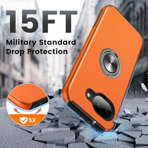 Coque Google Pixel 10A robuste orange Doeshine éliminant les risques de casse au quotidien - 2